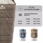 کیسه خواب نیچرهایک - کامفورت منفی 5 درجه Naturehike Mujin Mummy Sleeping Bag MJ600 - CNK2300SD014 - تصویر 7
