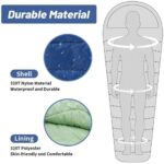 کیسه خواب نیچرهایک - کامفورت منفی 5 درجه Naturehike Mujin Mummy Sleeping Bag MJ600 - CNK2300SD014 - تصویر 11