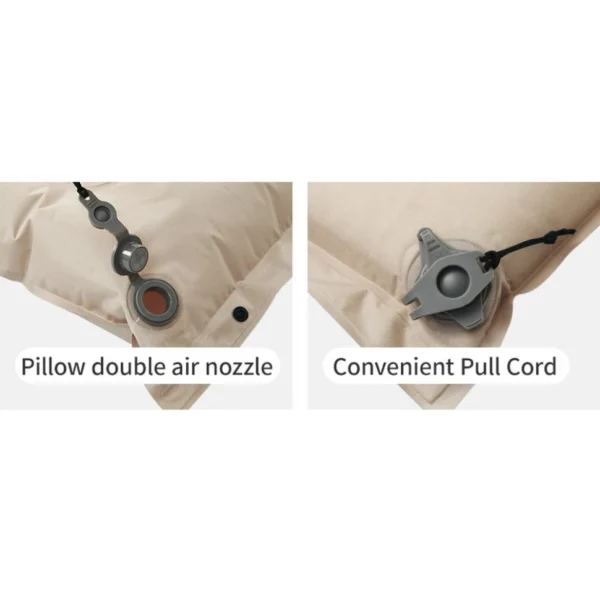 زیرانداز بادی نیچرهایک تک نفره - خود بادشو - ضخامت 6 سانت Naturehike single Inflatable Mat sleeping pad - CNK2550WS025 - تصویر 7