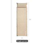 زیرانداز بادی نیچرهایک تک نفره - خود بادشو - ضخامت 6 سانت Naturehike single Inflatable Mat sleeping pad - CNK2550WS025 - تصویر 8