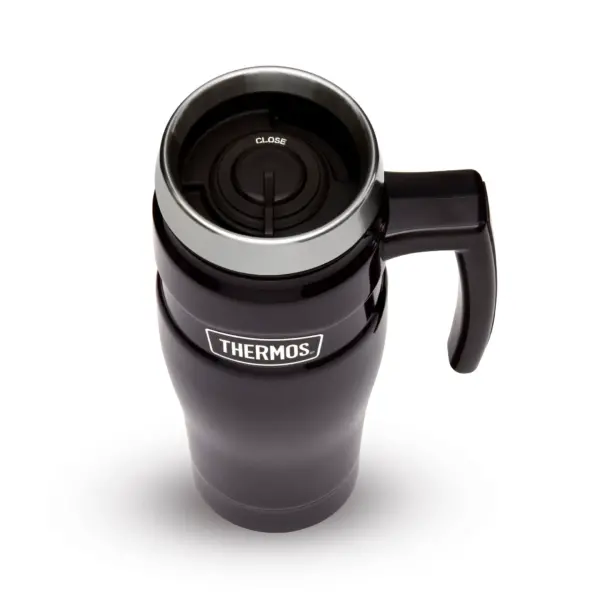 ماگ ترموس 0.470 لیتر استیل Thermos Stainless King Travel Mug 470ML - تصویر 5