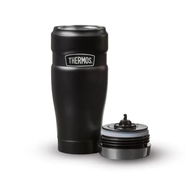 ماگ ترموس - تامبلر 0.470 لیتر استیل Thermos Stainless King Travel Tumbler 470ML - تصویر 10
