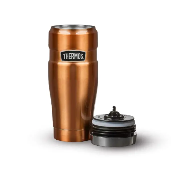 ماگ ترموس - تامبلر 0.470 لیتر استیل Thermos Stainless King Travel Tumbler 470ML - تصویر 7