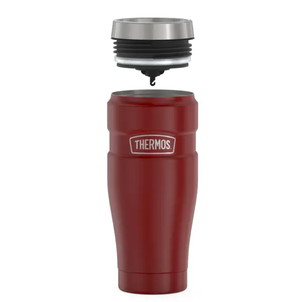 ماگ ترموس - تامبلر 0.470 لیتر استیل Thermos Stainless King Travel Tumbler 470ML - تصویر 4