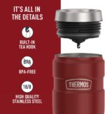 ماگ ترموس - تامبلر 0.470 لیتر استیل Thermos Stainless King Travel Tumbler 470ML - تصویر 5