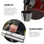 فلاسک ترموس 1.2 لیتر استیل Thermos Stainless King Flask 1200ML - تصویر 4