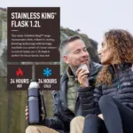 فلاسک ترموس 1.2 لیتر استیل Thermos Stainless King Flask 1200ML - تصویر 2