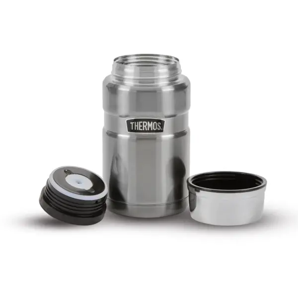فلاسک غذا ترموس 0.710 لیتر استیل Thermos Stainless King Food Flask 710ML - تصویر 6