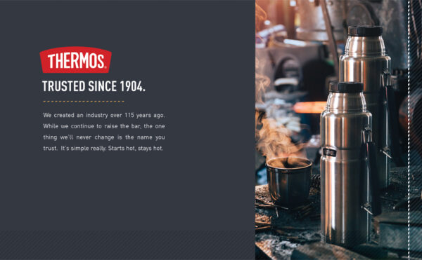 فلاسک ترموس 0.710 لیتر - بطری استیل Thermos Stainless King Drink BottlE 710ML - تصویر 7