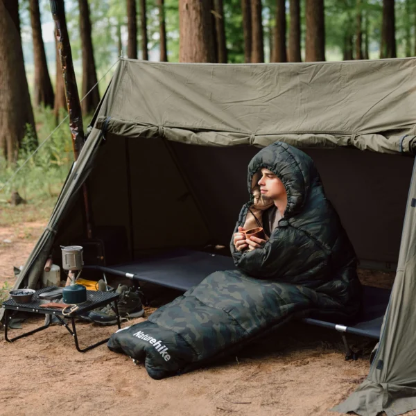 کیسه خواب نیچرهایک - ام 320 - Naturehike M320 Camouflage Sleeping Bag - CNK2350WS023 - تصویر 2