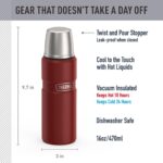 فلاسک ترموس 0.470 لیتر استیل Thermos Stainless King Flask 470ML - تصویر 3