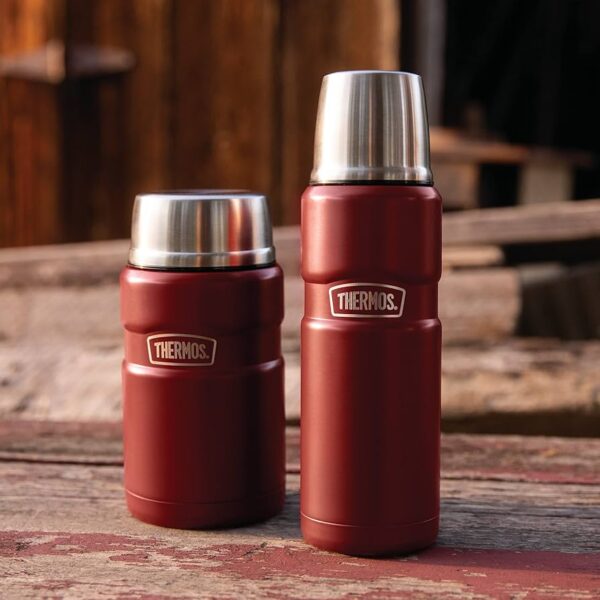 فلاسک ترموس 0.470 لیتر استیل Thermos Stainless King Flask 470ML - تصویر 2