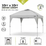 کنوپی اتومات کر - سایبان 3x3 متر کمپینگ Core 10 'x 10' Instant Canopy - تصویر 3
