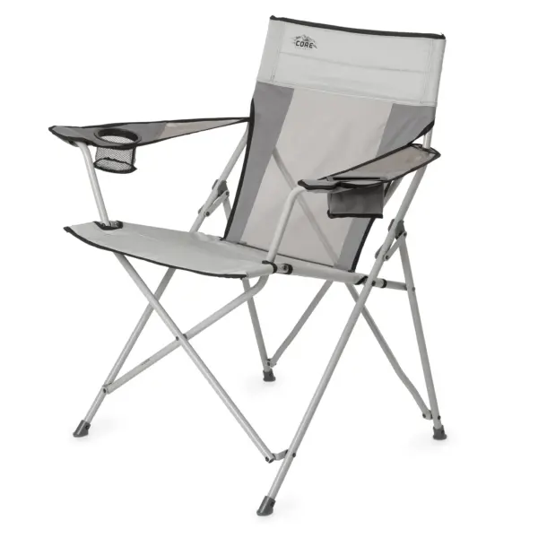 صندلی کمپینگ کر Core Mesh Tension Chair - Grey/Silver - تصویر 1