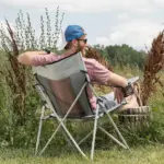 صندلی کمپینگ کر Core Mesh Tension Chair - Grey/Silver - تصویر 8