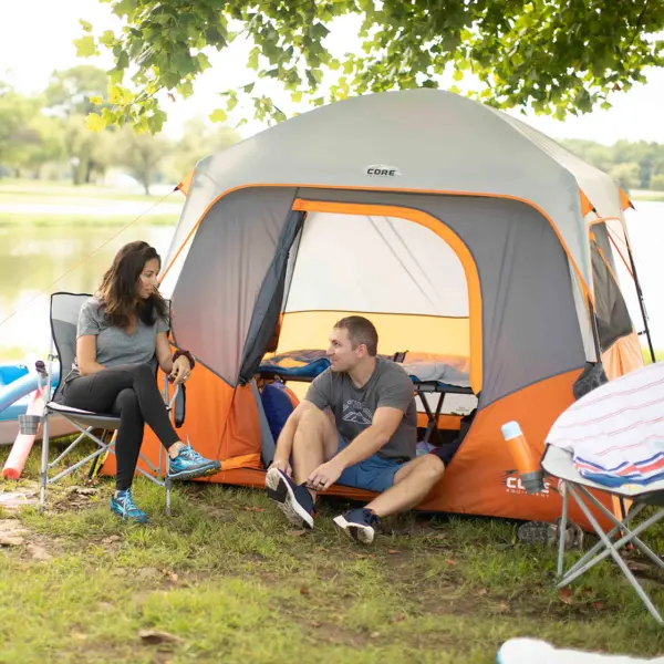 چادر کر - 4 نفره کمپینگ Core 4 Person Straight Wall Cabin Tent - تصویر 2