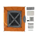 چادر کر - 4 نفره کمپینگ Core 4 Person Straight Wall Cabin Tent - تصویر 9