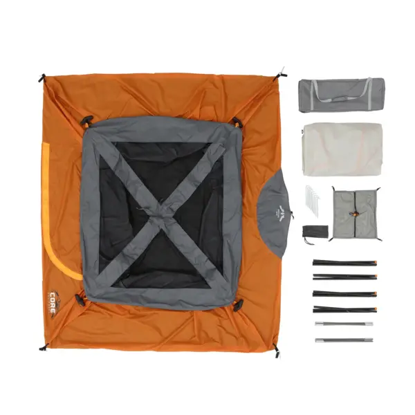 چادر کر - 4 نفره کمپینگ Core 4 Person Straight Wall Cabin Tent - تصویر 9