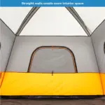 چادر کر - 6 نفره کمپینگ Core 6 Person Straight Wall Cabin Tent - تصویر 8