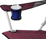 صندلی کمپینگ کر Core Mesh Tension Chair - Red/Silver - تصویر 4