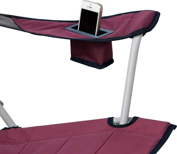 صندلی کمپینگ کر Core Mesh Tension Chair - Red/Silver - تصویر 5