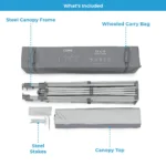 کنوپی اتومات کر - سایبان 4x4 متر کمپینگ Core 13' x 13' Instant Canopy - تصویر 7