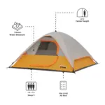 چادر کر - 3 نفره کمپینگ Core 3 Person Dome Tent - تصویر 4
