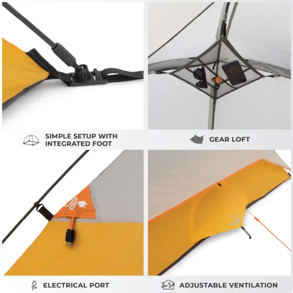 چادر کر - 3 نفره کمپینگ Core 3 Person Dome Tent - تصویر 5