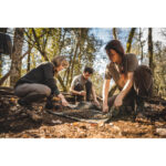 کفش سولوگناک - پوتین شکار Solognac Breathable brown leather hunting boots crosshunt 100 d montantes - تصویر 8