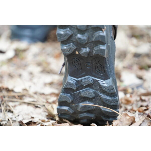 کفش سولوگناک - پوتین شکار Solognac Breathable brown leather hunting boots crosshunt 100 d montantes - تصویر 9