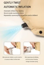 تشک بادی نیچرهایک اتومات - دو نفره - ضخامت 3 سانت Naturehike D01 Double Automatic Inflatable Cushion with Pillow - CNK2300DZ014-D - تصویر 7