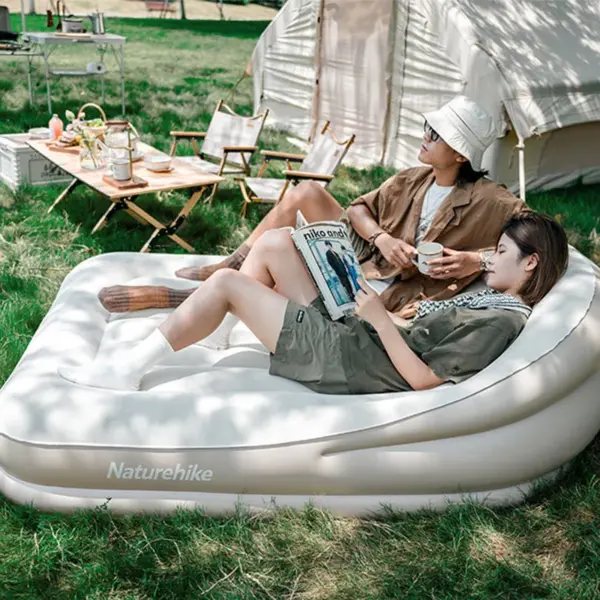 کاناپه بادی نیچرهایک دو نفره Naturehike (Lanyue) Double Inflatable sofa with build-in air pump - CNK2300DZ020-D - تصویر 3
