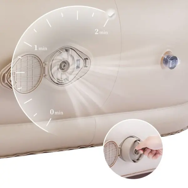 کاناپه بادی نیچرهایک تک نفره Naturehike (Lanyue) Single Inflatable sofa with build-in air pump - CNK2300DZ020-S - تصویر 3