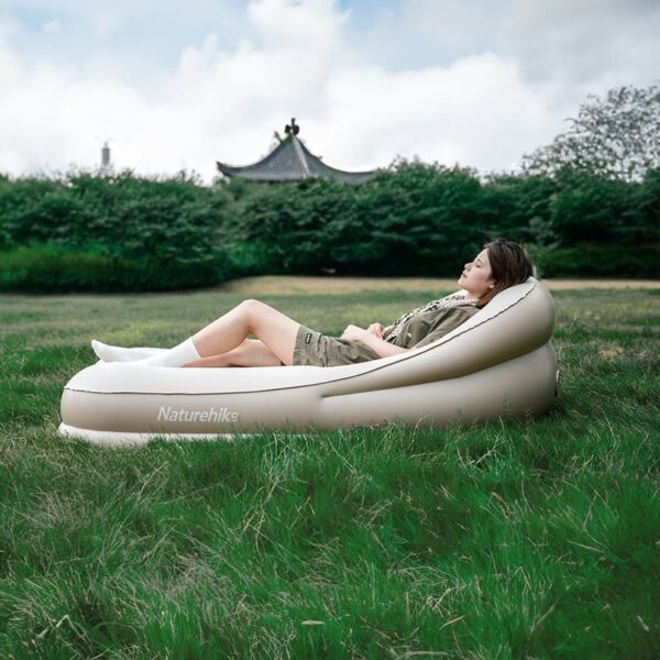 کاناپه بادی نیچرهایک تک نفره Naturehike (Lanyue) Single Inflatable sofa with build-in air pump - CNK2300DZ020-S - تصویر 7