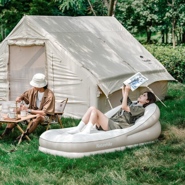 کاناپه بادی نیچرهایک تک نفره Naturehike (Lanyue) Single Inflatable sofa with build-in air pump - CNK2300DZ020-S - تصویر 10