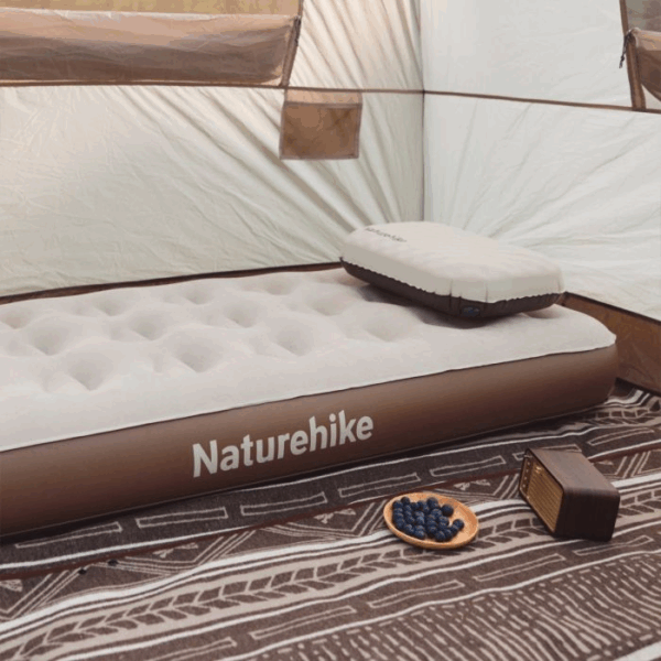 تشک بادی نیچرهایک تک نفره Naturehike C20 Single Inflatable Mattress With Air Pump - CNK2350WS018 - تصویر 11