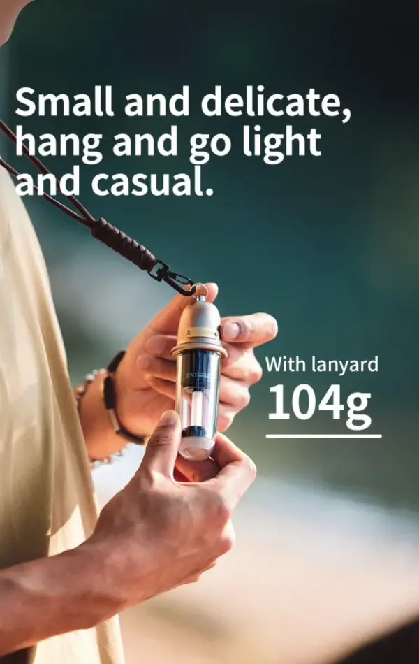 چراغ کمپینگ نیچرهایک - 100 لومن Naturehike Two In One Atmosphere Light - CNK2350ZM010 - تصویر 10