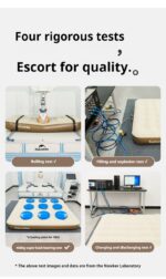تشک بادی نیچرهایک - تک نفره - ضخامت 25 سانت با پمپ شارژی Naturehike C25 Single Built-In Pump Inflatable Mattress - CNK2550WS013 - تصویر 8