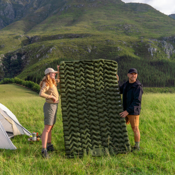 زیرانداز بادی نیچرهایک دو نفره - ضخامت 6.5 سانت - پمپ پدالی Naturehike FC01 Ultralight Double Inflatable Sleeping Pad - CNK2550WS019 - تصویر 3