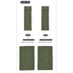 زیرانداز بادی نیچرهایک دو نفره - ضخامت 6.5 سانت - پمپ پدالی Naturehike FC01 Ultralight Double Inflatable Sleeping Pad - CNK2550WS019 - تصویر 8