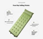 زیرانداز بادی موبی گاردن - اتومات ضخامت 3.8 سانت Mobi Garden Self Inflating Mat - MF092006 - تصویر 14