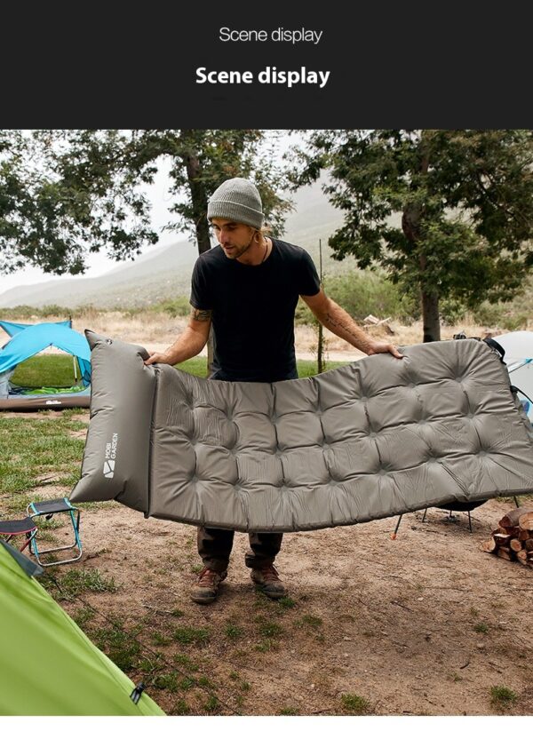 زیرانداز بادی موبی گاردن - اتومات ضخامت 3.8 سانت Mobi Garden Self Inflating Mat - MF092006 - تصویر 2