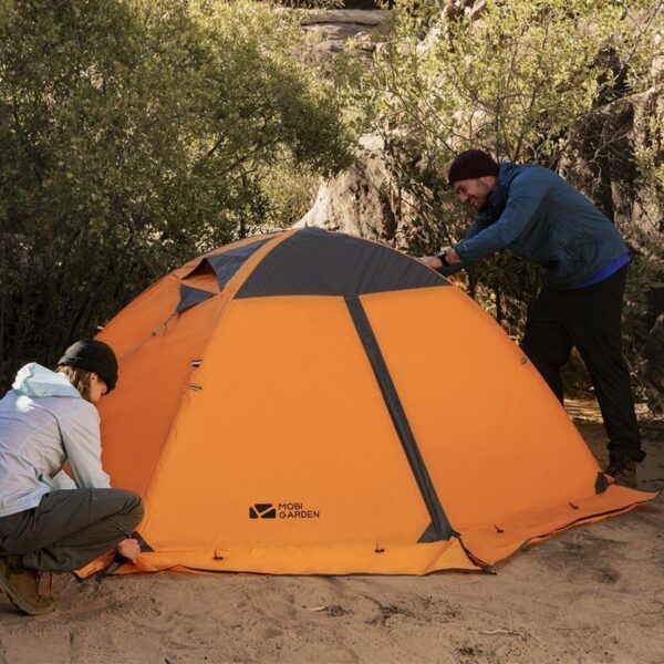 چادر موبی گاردن - 3 نفره کوهستان - گتر دار چهار فصل Mobi Garden Cold Mountain Plus Tent - NXZQU61018 - تصویر 17