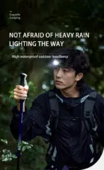 هدلامپ نیچرهایک - 300 لومن Naturehike High-strength waterproof headlamp - CNK2300DQ016 - تصویر 6