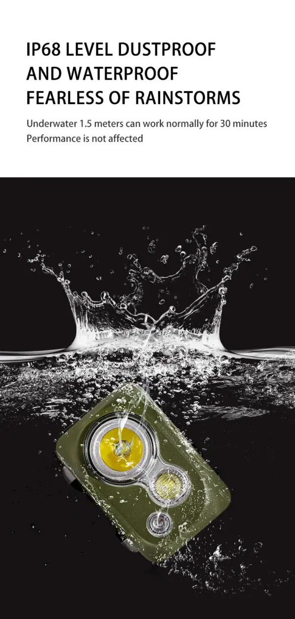 هدلامپ نیچرهایک - 300 لومن Naturehike High-strength waterproof headlamp - CNK2300DQ016 - تصویر 7