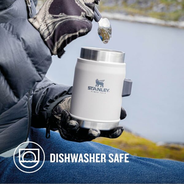 فلاسک غذا استنلی کلاسیک - لجندری به همراه قاشق‌چنگال 0.4 لیتر Stanley Classic Legendary Food Jar + Spork | 0.4L - تصویر 5