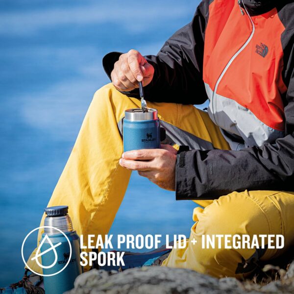 فلاسک غذا استنلی کلاسیک - لجندری به همراه قاشق‌چنگال 0.4 لیتر Stanley Classic Legendary Food Jar + Spork | 0.4L - تصویر 12