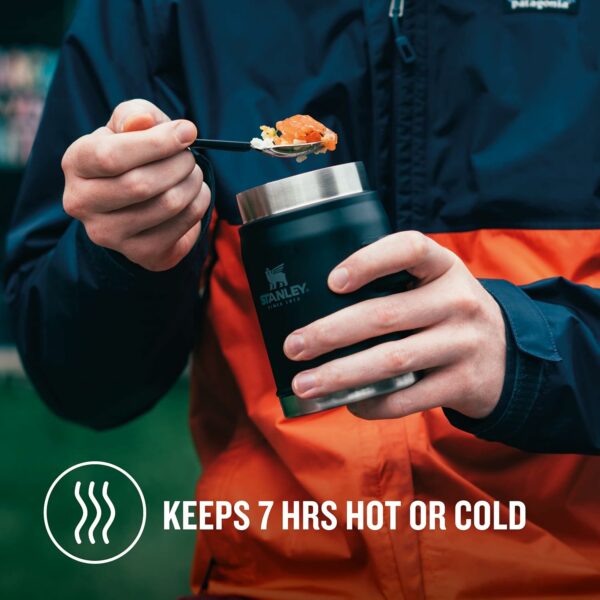 فلاسک غذا استنلی کلاسیک - لجندری به همراه قاشق‌چنگال 0.4 لیتر Stanley Classic Legendary Food Jar + Spork | 0.4L - تصویر 15