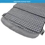 کیسه خواب دو نفره کر - دمای راحتی 4.4 درجه Core 4.4 Degree Double Cool Climate Sleeping Bag - تصویر 5