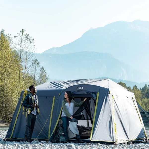چادر اتومات کر - 9 نفره کمپینگ دو پوش Core 9 Person Instant Cabin Tent with Full Rainfly - تصویر 3